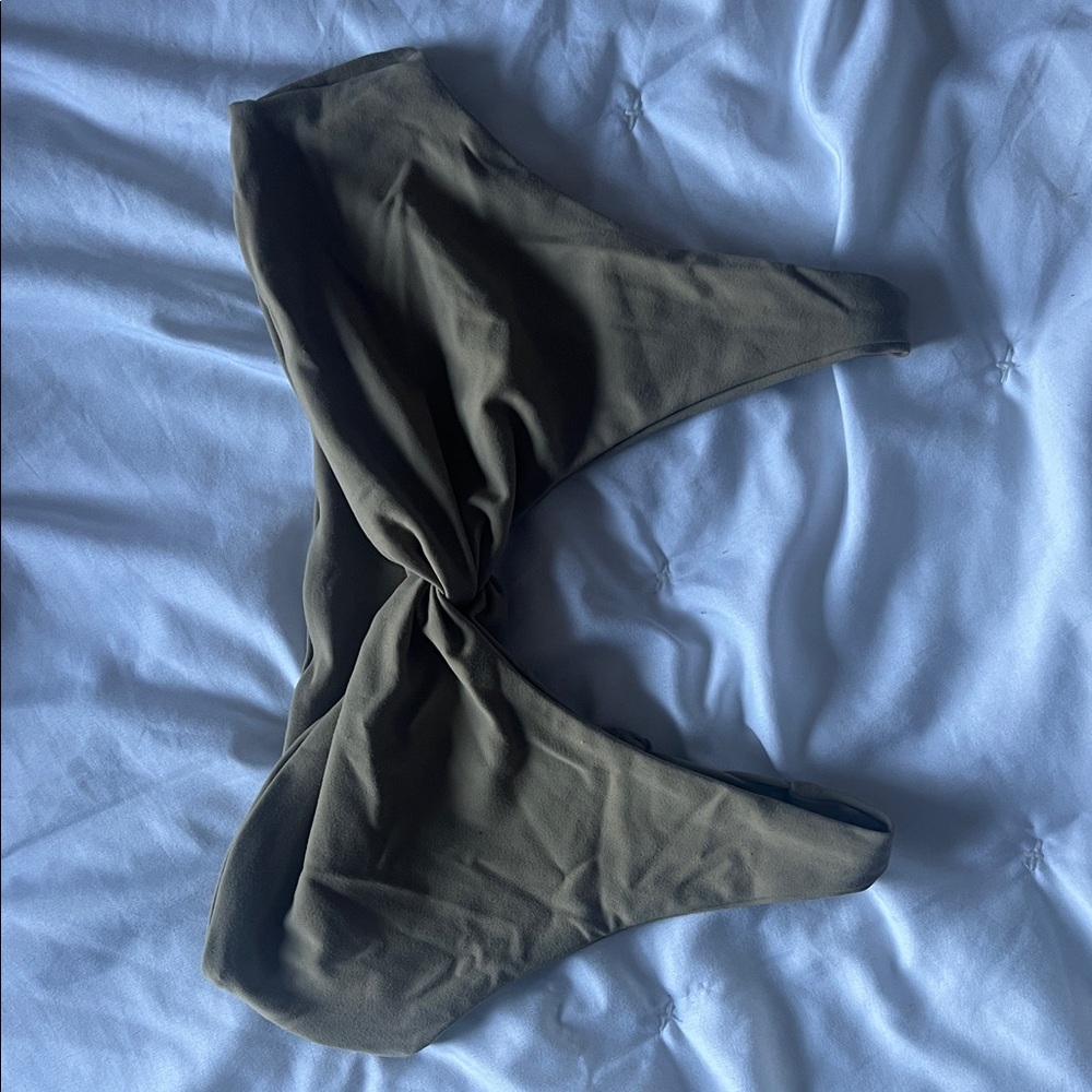 YoungLA Olive Sports Bra